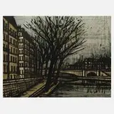 Bernard Buffet, "L'ile saint-louis"