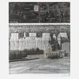 Christo & Jean-Claude, Wrapped Reichstag, Farboffset