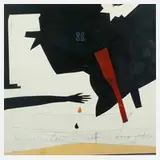 Prof. Felix Droese, "wind wasser wolken", Farboffsetlithographie