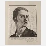 Kurt Günther, "Als ich siebzehn Jahre alt", Lithographie