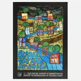 Friedensreich Hundertwasser, Plakat