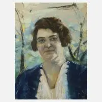 Alexander Szpinger, Portrait Marianne Hansen, Pastell
