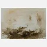 Manfred Feiler, "Lagune", Aquarell