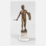 Hans Keck, Schwertkämpfer, Bronze