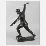 Handgranatenwerfer by H. Hubert Dietzsch-Sachsenhausen, 1923, Bronze, sold Aug 2021