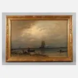 Anton Rasmussen, Sonnenaufgang an der Küste