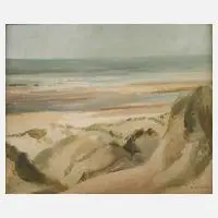 J. M. Bertrand, An der Küste, Öl auf Platte