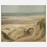 J. M. Bertrand, An der Küste, Öl auf Platte