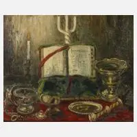 Roger Carle, Stillleben im Priesterseminar, 1934, Öl auf Leinwand