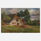 Ernst Wilhelm Eitner, Im Spätsommer, Öl auf Leinwand