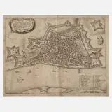 Matthäus Merian, Grundriss der Stadt Mainz