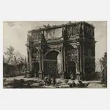 Giovanni Piranesi, Konstantinsbogen in Rom, Radierung