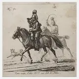 Johann Adam Klein, Neujahrsgraphik 1817, Radierung