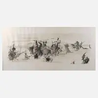 Otto Bachmann, Ohne Titel, Farblithographie