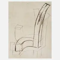 Franz Bernhard, Ohne Titel, Kaltnadelradierung mit gleichmäßigem Plattenton
