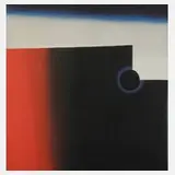 Prof. Rupprecht Geiger, Abstrakte Komposition, Farboffsetlithographie auf leichtem Karton