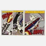 Roy Lichtenstein, "As I Opened Fire", Farboffsetlithographien