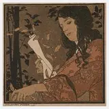 Koloman Moser, "Lesendes Mädchen"