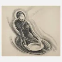 Harry Weidmann-Wilton, Hunger, Zeichnung