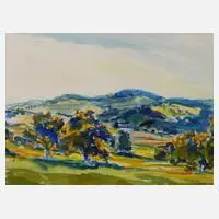 Hanns Georgi, Lichte Sommerlandschaft
