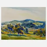 Hanns Georgi, Lichte Sommerlandschaft