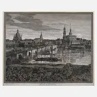 Friedrich Goedsche, "Alt-Dresden", Holzstich