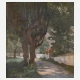 Hans Richard Heinmann, Sommertag, Mischtechnik