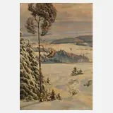 Richard Sachs, Winter im Vogtland