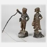 Albert Schmidt-Felling, Paar Kleinbronzen, Bronze