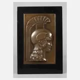 Otto Hofner, Bildplatte „Pallas Athene“, 1914, Bronze