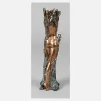 Gilbert Kruft, Bronzevase "Daphne", Bronze