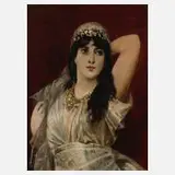 Helene Linck, Junge Orientalin, 1891, Öl auf Leinwand