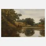 L. Y. Smith, Am Weiher, 1888, Öl auf Leinwand