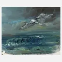 Rainer Fetting, "Seemöwe", 1985, Öl auf Leinwand