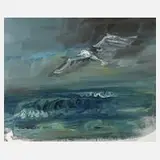 Rainer Fetting, "Seemöwe", 1985, Öl auf Leinwand