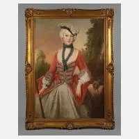 Alexander Gebhardt, Anna Amalie von Preußen, Öl auf Leinwand