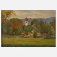 W. Sprenger, Muggendorf in der fränkischen Schweiz, Öl auf Leinwand