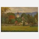 W. Sprenger, Muggendorf in der fränkischen Schweiz, Öl auf Leinwand