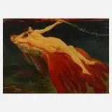Paul Voigt, Nereide auf einen Fisch reitend, 1938