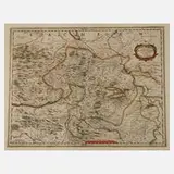 Tilemann Stella, Karte Mannsfelder Land, Kupferstich