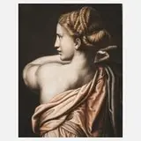 Pierre-Michel Alix, Damenportrait, Radierung