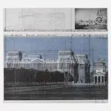 Wrapped Reichstag by Christo und Jeanne-Claude, Collage, sold Oct 2020