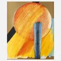 Prof. Otto Herbert Hajek, Geometrische Komposition, 1991, Offset und Siebdruck