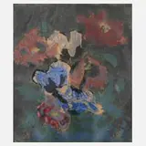 Johanna Metzner, "Bunter Mohn", Farbholzschnitt