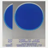 Rupprecht Geiger, Paar originalgrafische Plakate