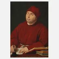 Eduard Kaiser, Bildnis eines Kaufmanns, Aquarell