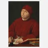 Eduard Kaiser, Bildnis eines Kaufmanns, Aquarell