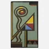 Max Holzmann, „Komposition“, Gouache