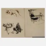 Prof. Georg Erler, Sammlung Lithographien, Lithographien