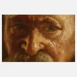 Walther Gasch, Bildnis Prof. Schulz-Beuthen, 1913, Öl auf Leinwand